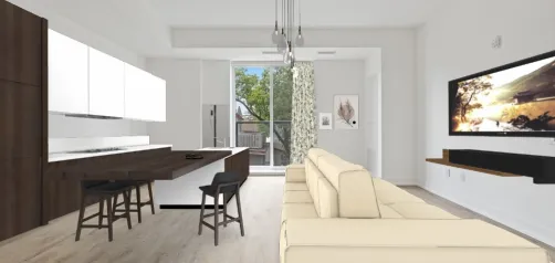 Combo:dining room&kitchen.