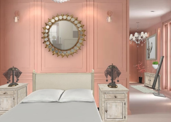 Princess's room Design Rendering
