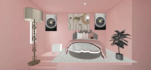 Cute Pink Bedroom 