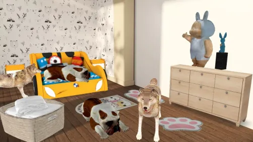 Fur kids (boys only)bedroom by Cathy