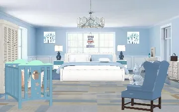 Blue room 