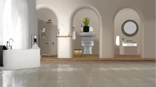 Bathroom of Cathy