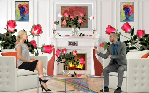S. Valentino ❤❤ Rose rosse per chi amiamo 😍😍