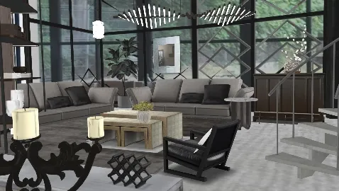 # Luz natural Renderização de Design