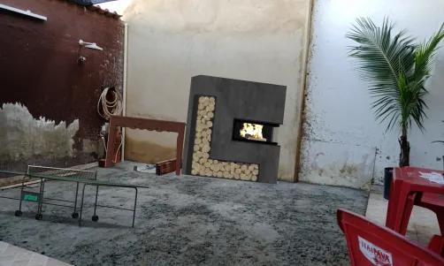 Churrasqueira área gourmet