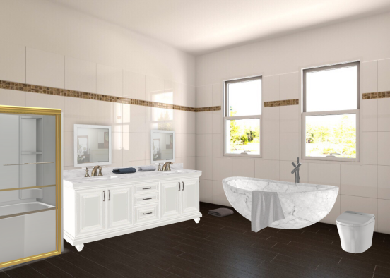 Timothy’s bathroom 🚽  Design Rendering