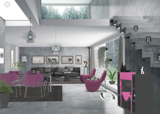 living room 🌿 Design Rendering