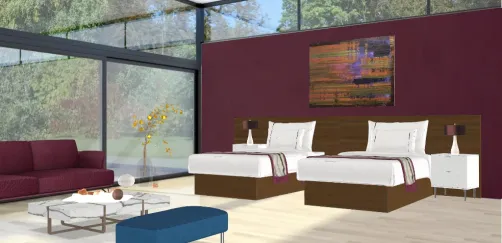 Twin room hotel