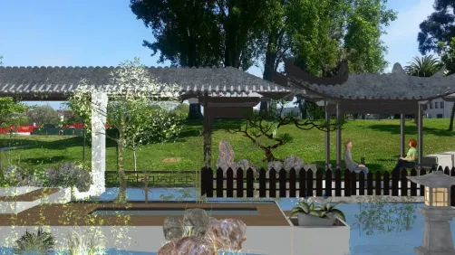 My Japanese garden getting ready to build are new home by glori