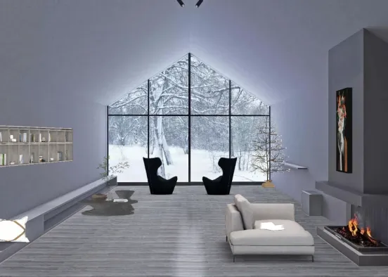 Perfect living room Design Rendering