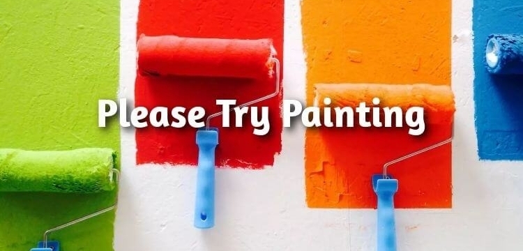 Please Try Painting Design Rendering