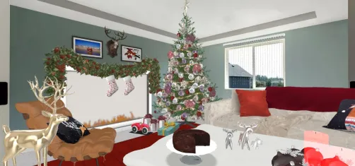 Christmas Living Room