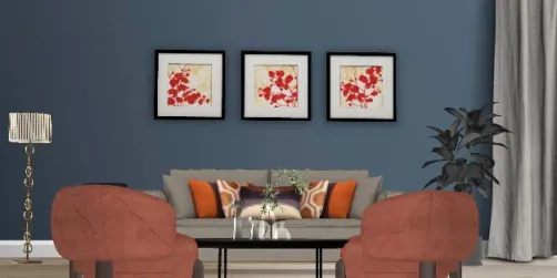 Fall living room
