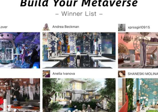 Winner Announced for Build Your Metaverse challenge! Design Rendering