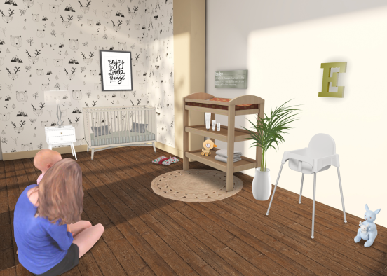 Baby Room! Design Rendering