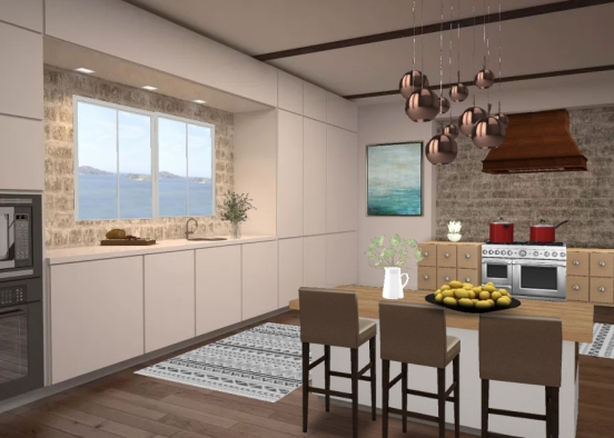 Mindfulness in the kitchen! Design Rendering
