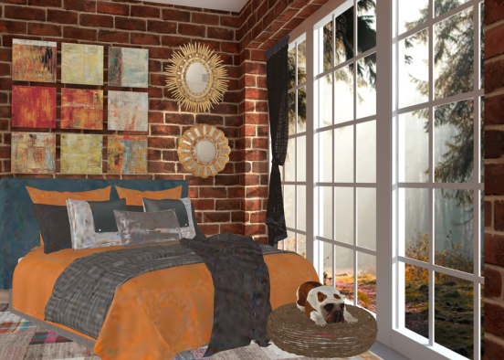 Fall Themed Room 🍁🍂 Design Rendering