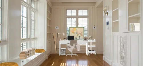 Study and library room.