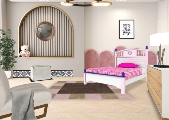 Child's room Design Rendering