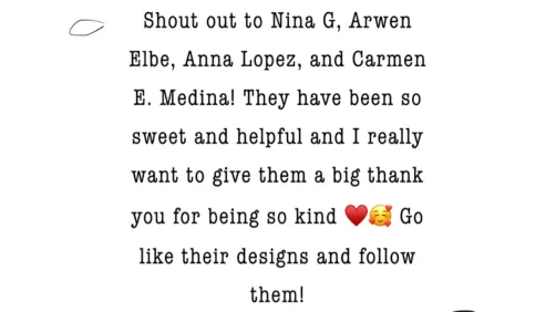 Shout Outs!!! ✨♥️🤩👏🏼🥰🙏🏼