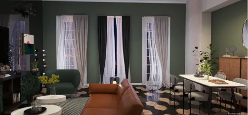 Bauhaus Style LivingRoom scene 3