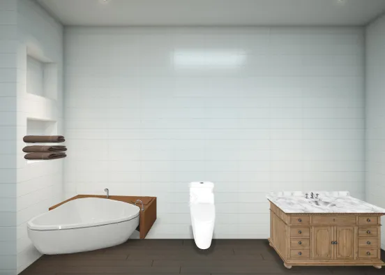 my love bathroom  Design Rendering