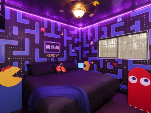 Pac Man Bedroom