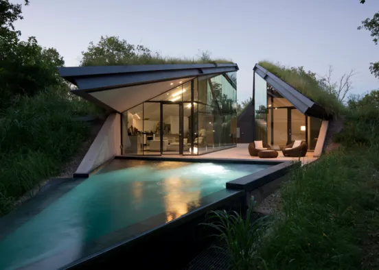 # Cool Architecture House Renderização de Design