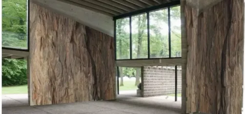 Stone house room