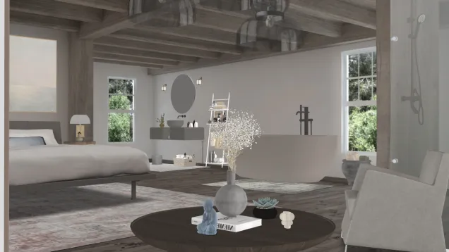 Bedroom suite design for the purpose of wellness