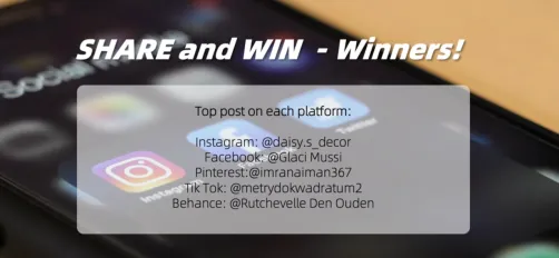 Announcement for the “Share and Win” Activity!