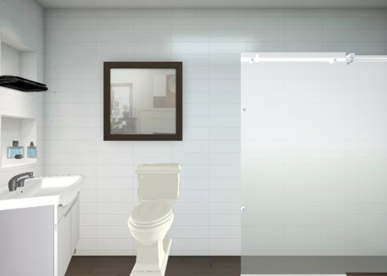 Banheiro do Thiago Design Rendering