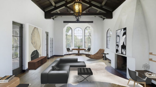 Modern Eclectic Living Room 