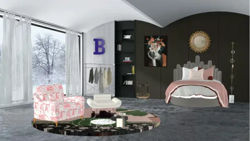 B