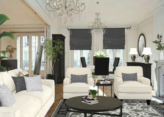 Luxury Apartment  Design Rendering