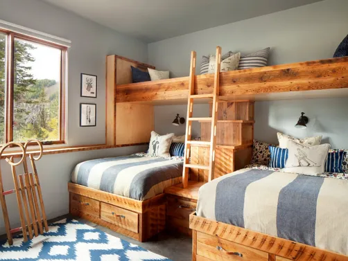 Rustic and Cozy Kids Bedroom 