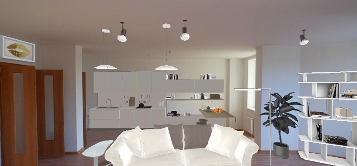 Apartments-studio. Design Rendering