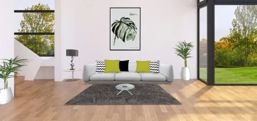 Decora sala de estilo brasil minimalista.decoration living room minimalist brazilian style.