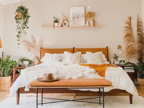 Natural Plant Bedroom