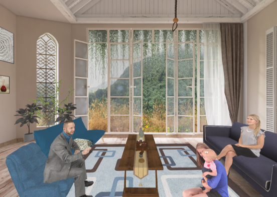 guest house  Design Rendering