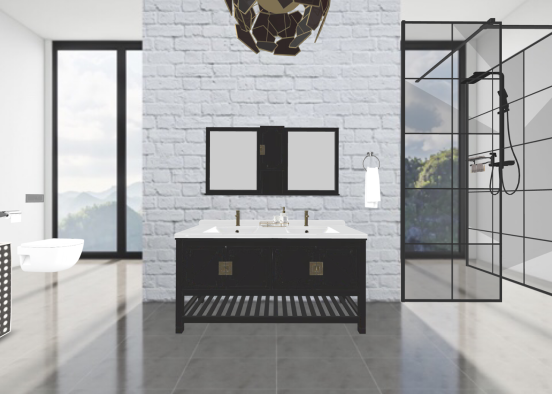 Master Bathroom ✨ Design Rendering