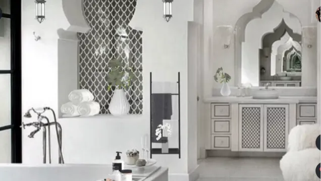 Moroccan Inspired Bathroom 