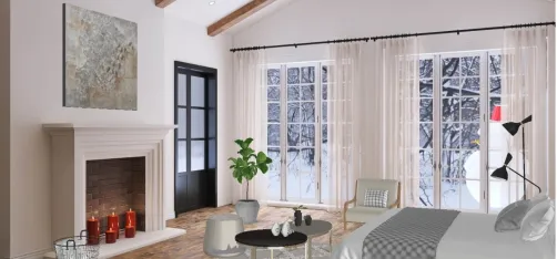 Trendy Bedroom