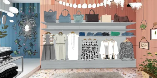 Boutique dress shop