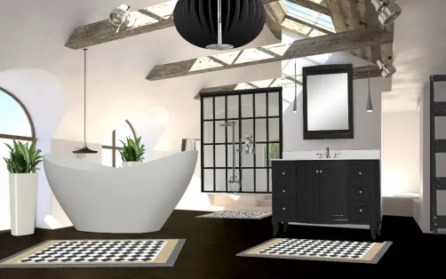 Large bathroom