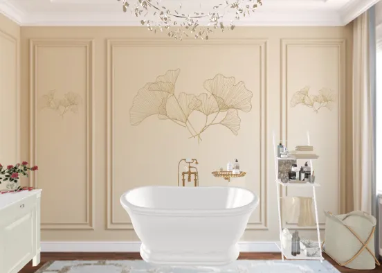 luxurious bathroom ⭐️🌹 Design Rendering