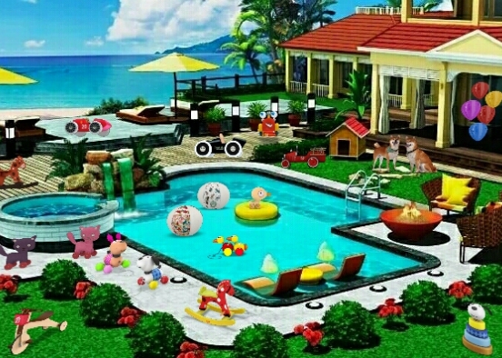 Un paradis pour enfants 👍 Design Rendering
