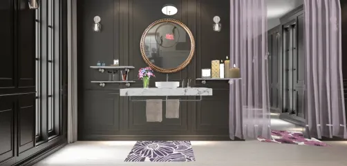 Aesthetic bathroom🖤