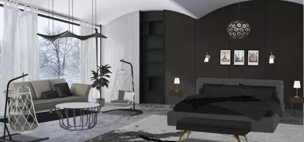 Professional interior design created with Homestyler 3D design software