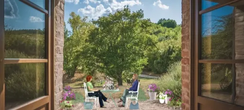 Iced Tea on the patio